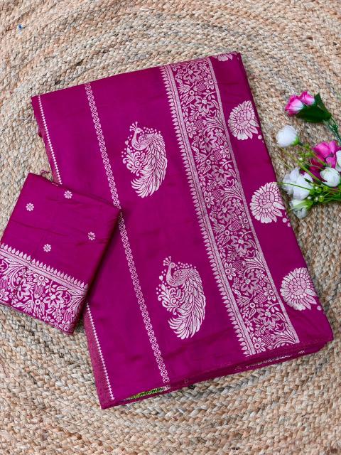 Akshara russian silk saree indian clothes wholesalers in india